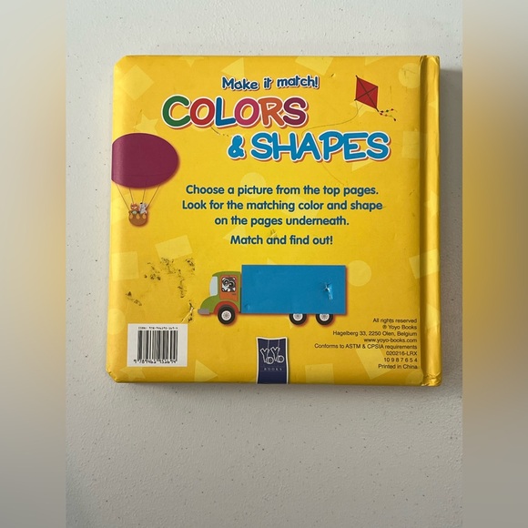 Make it Match!  Colors & Shapes Book by Terry Alton - Picture 3 of 6